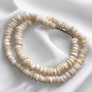 BOGO Vintage Heishi-Style Shell Necklace